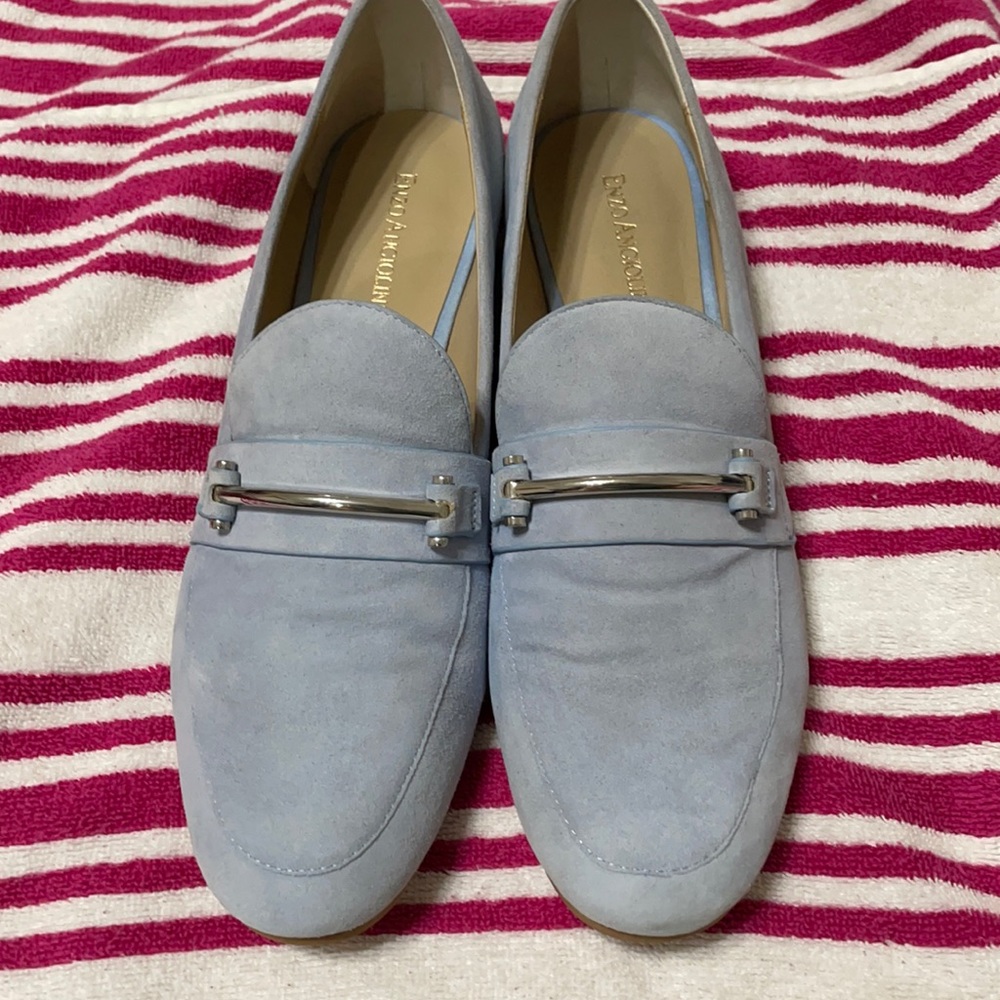 Enzo Angiolini Sky blue taiden loafers